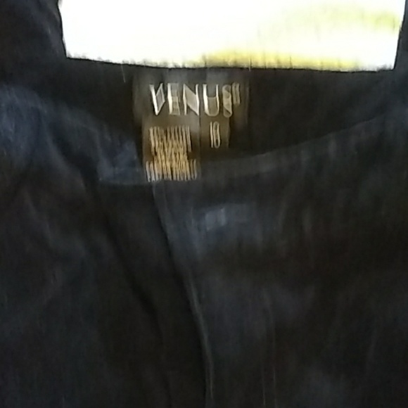 Black flare leg pants - Picture 2 of 2